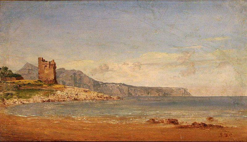 Jasper Francis Cropsey View of Capri